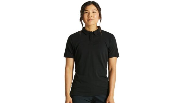 Women's Legacy Polo Specialized - Black - vista principal