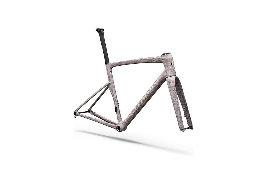 Conjunto de cuadro S-Works Tarmac SL9: carbono FACT 12r Specialized - RTP RAW CARBON / GLOSS AMETHYST FROST - imagen 8