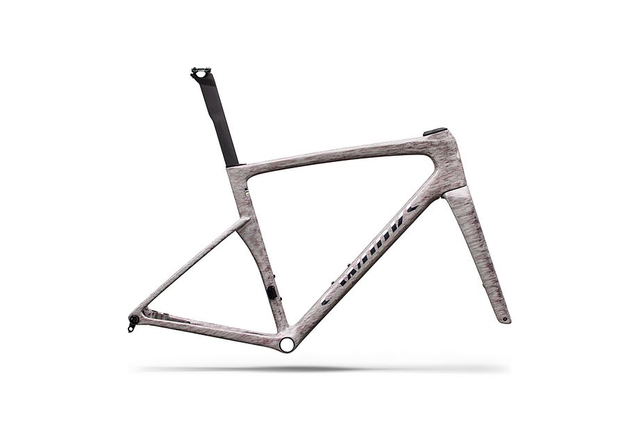 Conjunto de cuadro S-Works Tarmac SL9: carbono FACT 12r Specialized - RTP RAW CARBON / GLOSS AMETHYST FROST - vista general
