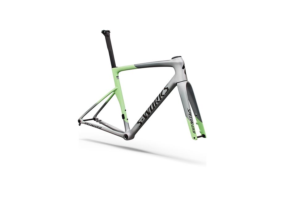 Conjunto de cuadro S-Works Tarmac SL9: carbono FACT 12r Specialized - RTP RAW CARBON / GLOSS AMETHYST FROST - imagen 23