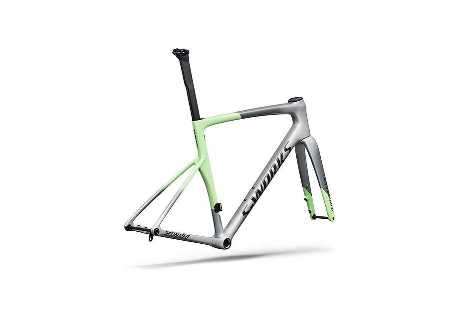 Conjunto de cuadro S-Works Tarmac SL9: carbono FACT 12r Specialized - RTP RAW CARBON / GLOSS AMETHYST FROST - imagen 24