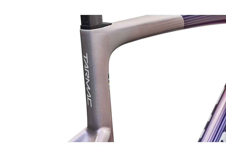 Conjunto de cuadro S-Works Tarmac SL9: carbono FACT 12r Specialized - RTP RAW CARBON / GLOSS AMETHYST FROST - imagen 15