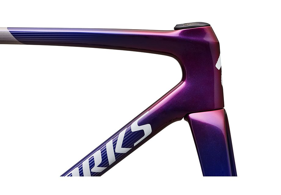 Conjunto de cuadro S-Works Tarmac SL9: carbono FACT 12r Specialized - RTP RAW CARBON / GLOSS AMETHYST FROST - imagen 16