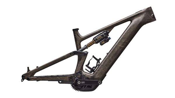 S-Works Turbo Levo 4 Frameset Specialized - SATIN TAUPE / GUNMETAL STRATA / METALLIC OBSIDIAN - vista general