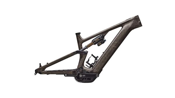 S-Works Turbo Levo 4 Frameset Specialized - SATIN TAUPE / GUNMETAL STRATA / METALLIC OBSIDIAN - vista general