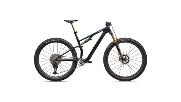 S-Works Epic 8 EVO Di2 Specialized - Gloss Carbon / Green to Purple Viavi Fade / Brushed Liquid Metal - vista general
