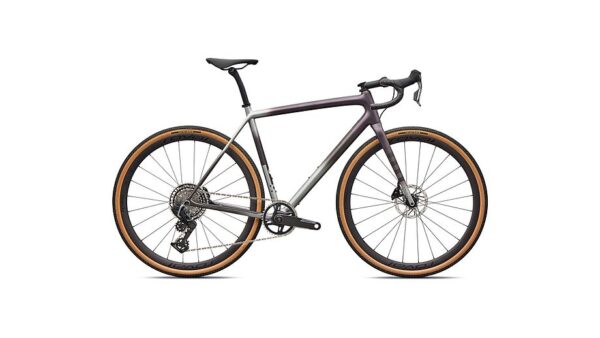 Crux Pro - SRAM Force XPLR AXS Specialized - Nebula Metallic/Shadow Silver/Laurel Green/Smoke - vista general