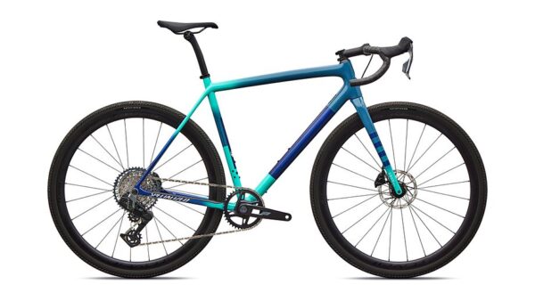 Crux Expert - SRAM Rival XPLR AXS Specialized - Grey Blue/Lagoon Blue/Dune White/Majesty Blue - vista general