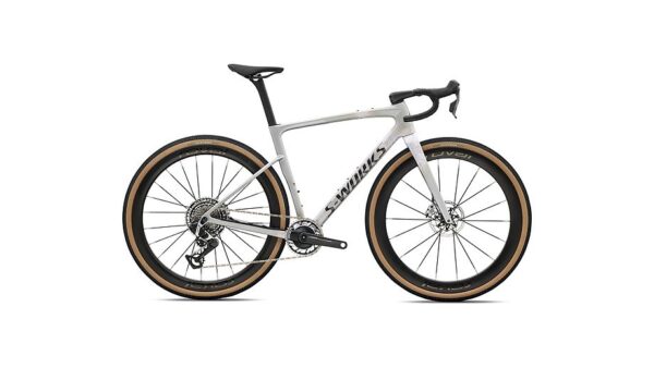 S-Works Crux 5: SRAM RED XPLR Specialized - Silver Dust/Amethyst Frost/Nebula Metallic - vista general
