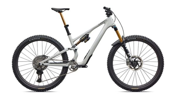 S-Works Stumpjumper 15 EVO Di2 Specialized - GLOSS SOLIDITY METALLIC / BORDEAUX METALLIC / BRUSHED CHROME - vista general