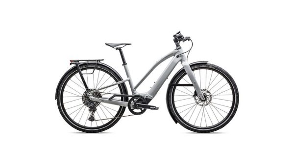 Turbo Vado SL 2 5.0 Step-Through EQ Specialized - Gloss Dove Gray / Cool Grey Frost - vista general