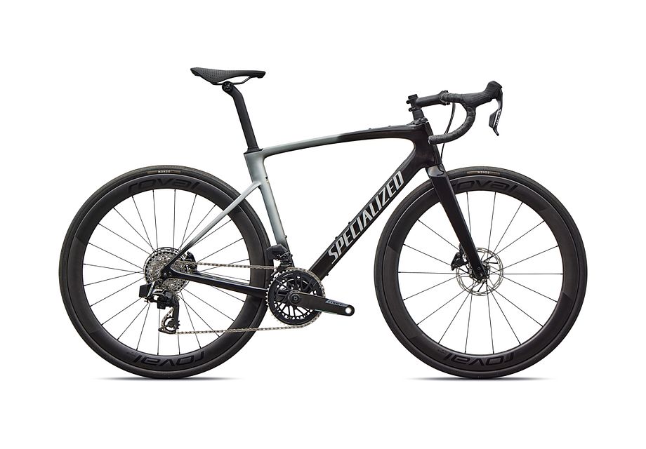 Roubaix SL8 Pro - SRAM Force AXS Specialized - Gloss Carbon/Shadow Silver - vista general