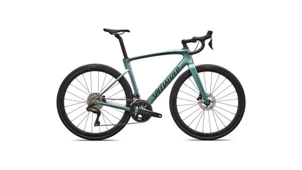 Roubaix SL8 Expert Specialized - Gloss Fjord Metallic/White Pearl Fade/Emerald Metallic - vista general