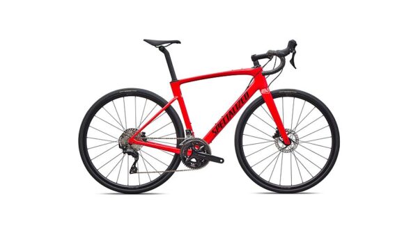Roubaix SL8 Sport 105 Specialized - Gloss Vivid Red/Obsidian - vista general