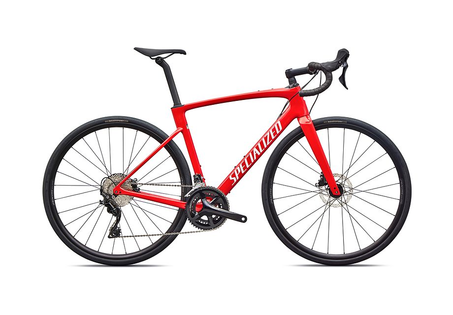 Roubaix SL8: Shimano Tiagra Specialized - SATIN DEEP MARINE METALLIC/SHADOW SILVER - vista general