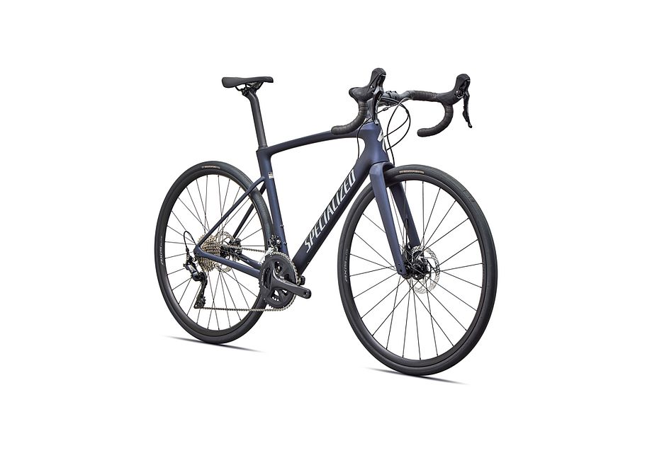 Roubaix SL8: Shimano Tiagra Specialized - SATIN DEEP MARINE METALLIC/SHADOW SILVER - imagen 9