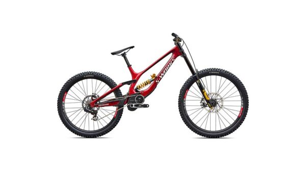 S-Works Demo 11 Team Specialized - GLOSS RED TINT CARBON / SILVER DUST / WHITE - vista general