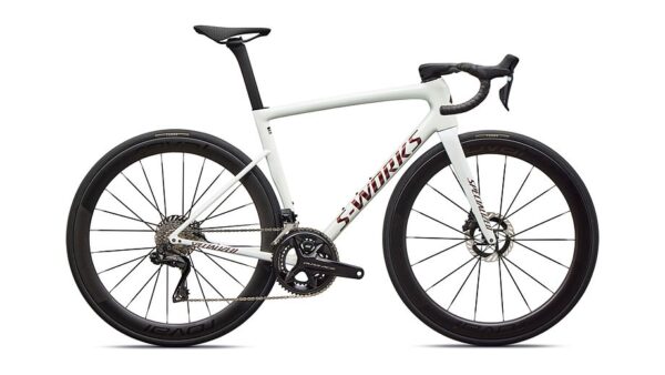 S-Works Tarmac SL8 - Shimano Dura-Ace Di2 Specialized - GLOSS PREMIUM FJORD METALLIC / WHITE METALLIC SILVER - vista general