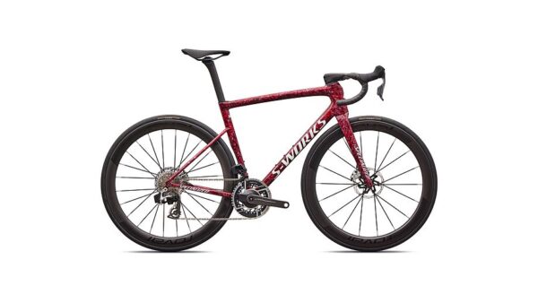 S-Works Tarmac SL8 – SRAM RED AXS Specialized - GLOSS REDSKY SHDWSIL WHT IMPASTO - vista general
