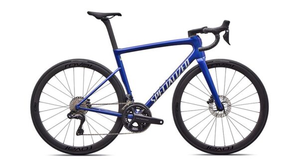 Tarmac SL8 Expert - Ultegra Di2 Specialized - GLOSS OBSIDIAN METALLIC / 25% CQV REFLEX SUPER RED PEARL OVER WHITE - vista