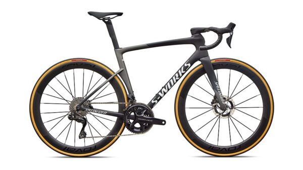 S-Works Tarmac SL9: Shimano Dura-Ace Di2 Specialized - SATIN CARBON / SATIN WHITE - vista general