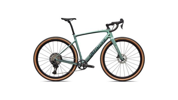Diverge 4 Expert - Shimano GRX Di2 Specialized - Fjord Metallic/Emerald Metallic - vista general