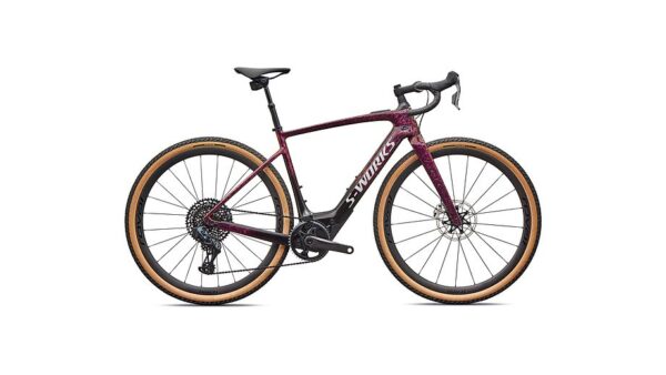 S-Works Turbo Creo 2 - SRAM RED / XX1 Eagle AXS Specialized - Gloss Bordeaux Metallic/Fade/Pearl Dry Impasto/Silver Dust