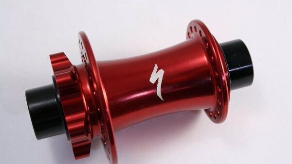 HUB P3 36H FRONT BOLT-ON ANO RED 20MM TRU AXLE